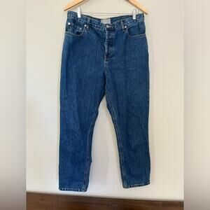 Everlane Women's Straight Leg Jeans - Blue